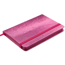 Блокнот деловой Buromax Ingot, 95x140мм, 80л., твердая обложка, розовый