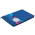Блокнот деловой Buromax Touch Me Logo2u, А5 , 96л., мягкая обложка, темно-синий