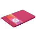 Блокнот деловой Buromax Touch Me Logo2u, А5 , 96л., мягкая обложка, малиновый