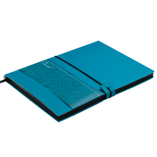 Блокнот деловой Buromax Travel Logo2u, А5, 96л., мягкая обложка, бирюзовый