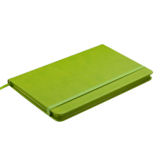 Блокнот деловой Buromax Profy Logo2u, 125x195мм, 80л., твердая обложка, салатовый