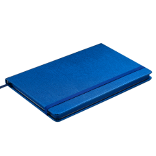 Блокнот деловой Buromax Ingot, 125x195мм, 80л., твердая обложка, синий