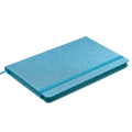 Блокнот деловой Buromax Ingot, 125x195мм, 80л., твердая обложка, голубой