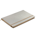 Блокнот деловой Buromax Ingot, 125x195мм, 80л., твердая обложка, золотой
