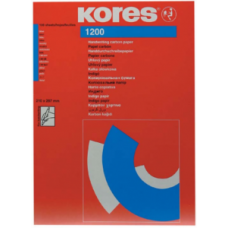 Бумага копировальная Kores, А4, 100 л., синяя