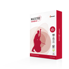 Папір офісний Maestro Standard+, А4, 80г/м2, клас B, 500арк