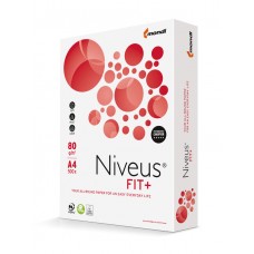 Папір офісний Niveus FIT+, А4, 80г/м2, клас B, 500арк