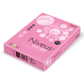 Бумага офисная цветная Niveus, А4, 80г/м2, неоновая розовая, NEOPI, 500л