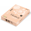 Бумага офисная цветная Niveus, А4, 80г/м2, пастель лососевая, SA24,500л