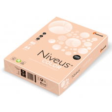 Бумага офисная цветная Niveus, А4, 80г/м2, пастель лососевая, SA24,500л