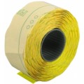 Этикетки-ценники Economix, 22х12 мм, 1000 шт/рул., фигурные, желтые