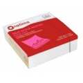 Блок для заметок с клейким слоем Optima "Magic Cube", 75х75 мм, 225 л., неон микс