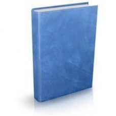 Ежедневник недатированный Economix Venulla, А6, 320 л., балакрон, синий