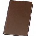 Ежедневник недатированный Optima Nebraska, B6, 160 л., коричневый