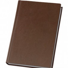 Ежедневник недатированный Optima Nebraska, B6, 160 л., коричневый