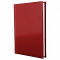 Ежедневник недатированный Economix FLASH, А5, 320 л., балакрон, красный