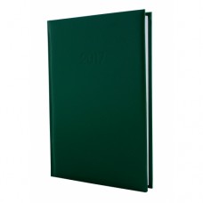 Ежедневник недатированный Economix ALLEGRA, А5, 320 л., искусственная кожа, зеленый