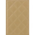 Ежедневник недатированный Cabinet "Square", А5, 320 л., искусственная кожа, с металлической закладкой и карманом, золотой