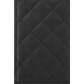 Ежедневник недатированный Cabinet "Square", А5, 320 л., искусственная кожа, с металлической закладкой и карманом, черный