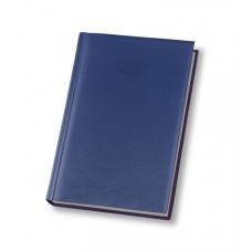 Ежедневник недатированный Economix ALLEGRA, А5, 320 л., искусственная кожа, темно-синий