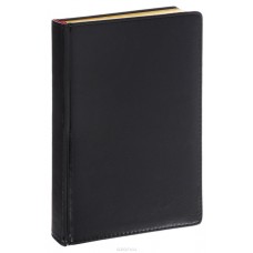 Ежедневник недатированный Optima Nebraska, B6, 160 л., черный