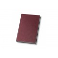Ежедневник недатированный Economix ALGORA, А5, 320 л., балакрон, бордовый