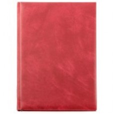 Ежедневник недатированный Economix Venulla, А5, 320 л., балакрон, бордовый