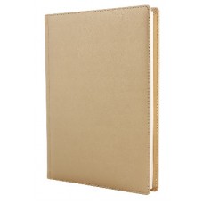 Ежедневник недатированный Cabinet CAPRICE, А5, 320 л., искусственная кожа, золотой