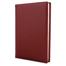 Ежедневник недатированный Cabinet CAPRICE, А5, 320 л., искусственная кожа, бордо