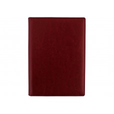 Ежедневник недатированный Optima Nebraska, B6, 160 л., бордовый