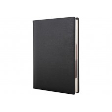 Ежедневник недатированный Cabinet ARMONIA, А5, 320 л., искусственная кожа, черный
