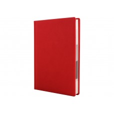 Ежедневник недатированный Cabinet ARMONIA, А5, 320 л., искусственная кожа, красный