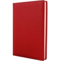 Ежедневник недатированный Cabinet Ostrich, А5, 320 л., искусственная кожа, красный