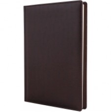 Ежедневник недатированный Cabinet Ostrich, А5, 320 л., искусственная кожа, бордовый