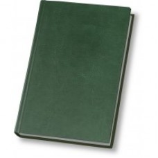 Ежедневник полудатированный Optima VINTAG, А5, 384 л., искусственная кожа, зеленый