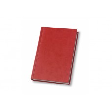 Еженедельник недатированный Optima Vivella, А4, 128 л., искуственная кожа, красный
