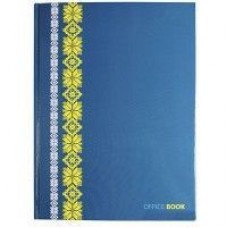 Блокнот Optima "Орнамент", А4, 96 л., синий, линия