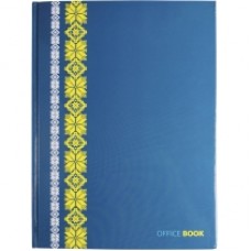Блокнот Optima "Орнамент", А4, 96 л., синий