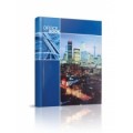 Блокнот Optima "Office book", А4, 96 л., синий, линия
