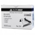 Скобы №24/6 Buromax "Jobmax", 5000 шт.