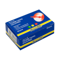 Кнопки металлические цветные Buromax, никелированные, 50 шт.