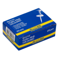Кнопки-гвоздики цветные Buromax, 25 шт.