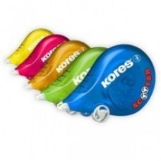 Корректор ленточный Kores Scooter, 4,2мм х 8м, ассорти