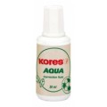 Корректирующая жидкость Kores AQUA с кисточкой, 20 мл