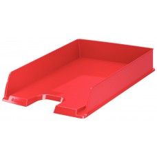 Лоток горизонтальный Europost VIVIDA Esselte, пластиковый, красный