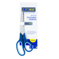 Ножницы 21,5 см Buromax, пластиковые ручки с резиновыми вставками