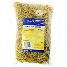Резинки для денег Economix, 1000г, ассорти