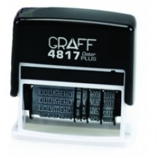 Датер с бухгалтерскими терминами GRAFF 4817Dat, 12 терминов, 3 мм, укр.