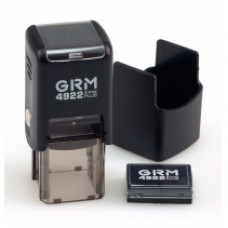 Оснастка автоматическая GRAFF 4922 Plus, для штампа 20х20 мм, черная с футляром