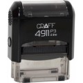 Оснастка автоматическая GRAFF 4911 P3 "GLOSSY", для штампа 38х14мм, черная